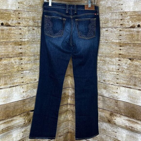 LUCKY BRAND ASHFORD CLASSIC RIDER EMBROIDERED CASUAL EVERYDAY WEAR PREMIUM JEANS - Picture 2 of 13